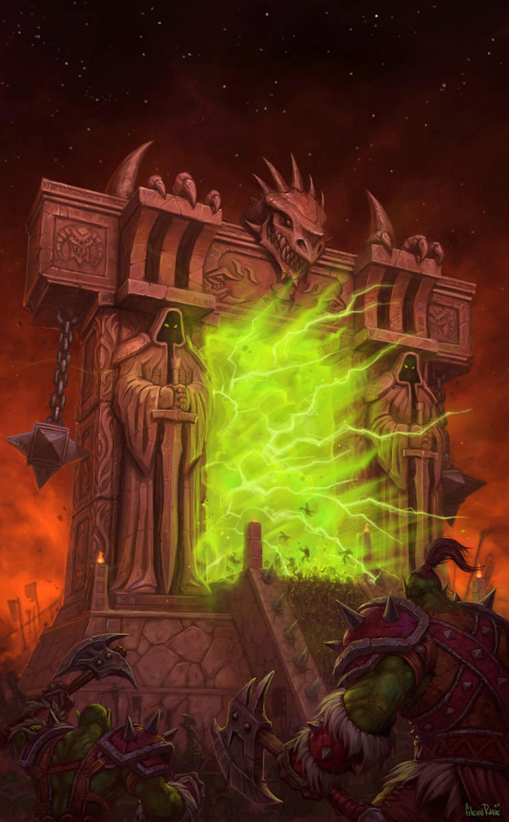 Dunkles Portal