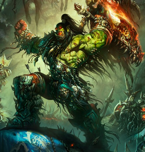 Grommash Höllschrei vor dem Entschluss gegen Mannoroth